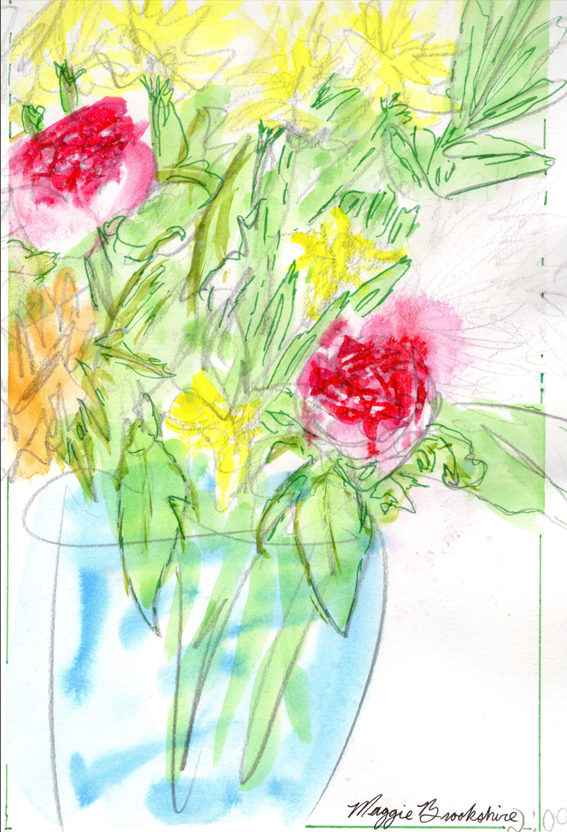 Flowers Factorial! Set of 3 Timed Sketch Studies