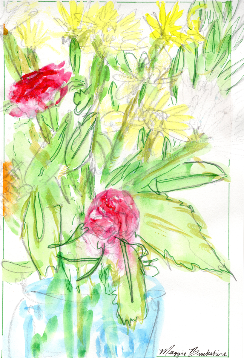 Flowers Factorial! Set of 3 Timed Sketch Studies