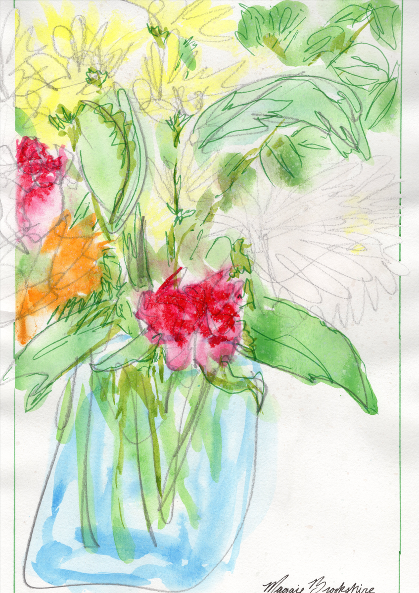 Flowers Factorial! Set of 3 Timed Sketch Studies