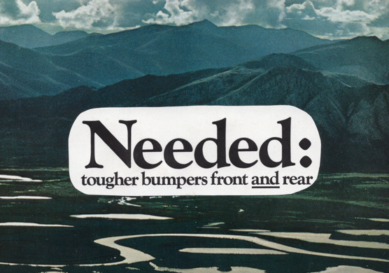 "Tough Bumpers": Collage