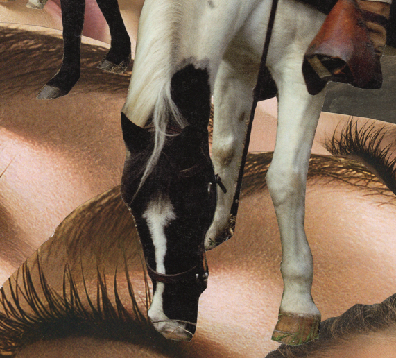 Natural Contours: Paper collage