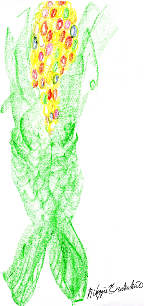 Rainbow Mermaid Corn