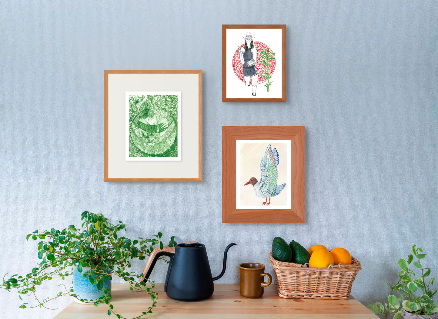 "Indeterminate Tomato" Original Watercolor Drawing